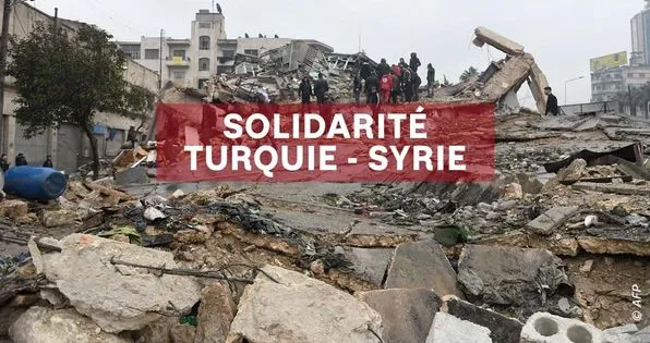 COMMUNIQUE: TREMBLEMENT DE TERRE EN SYRIE ET TURQUIE